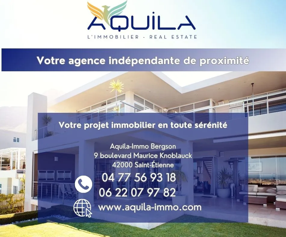 Appartement T2/T3 de 85 m2 avec balcon à Saint-Etienne - Villeboeuf 