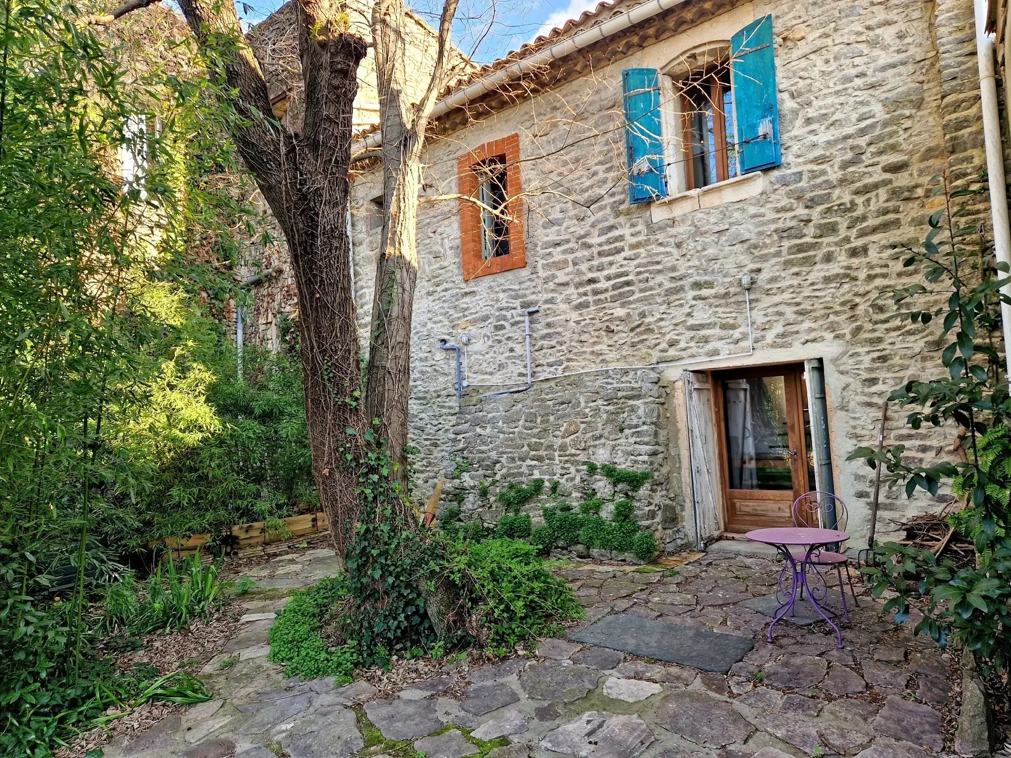 Vente maison 4 chambres avec jardin proche de Sommières, charme & authenticité