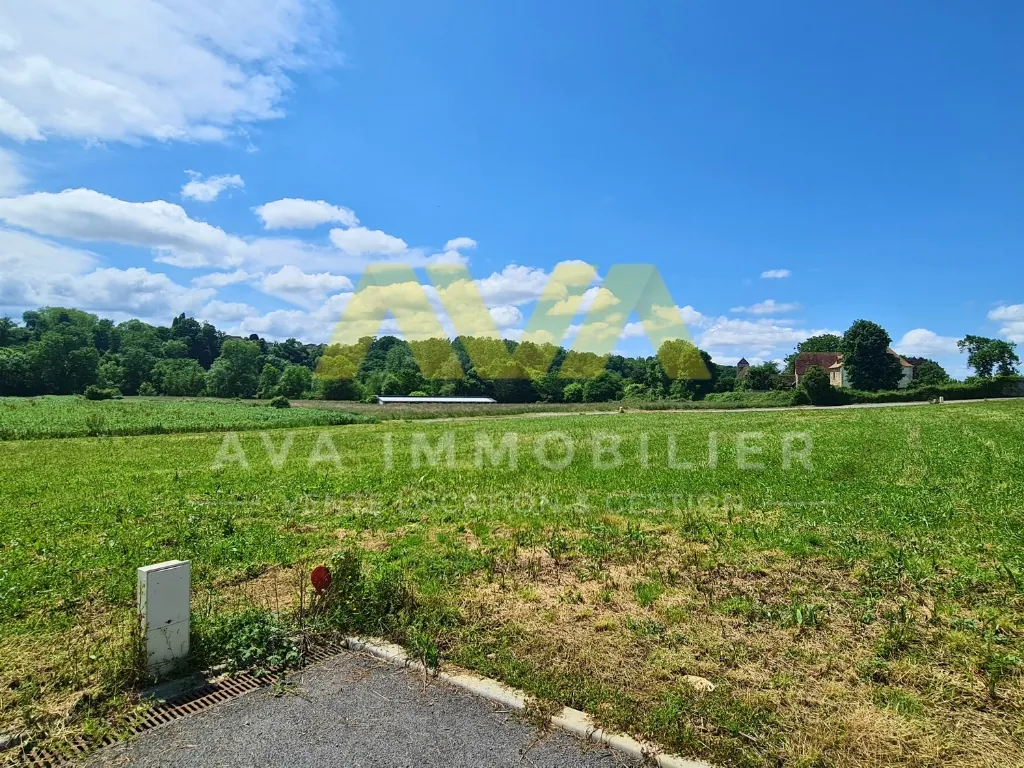 Terrain plat de 1340 m² à vendre à Ariuzon, proche Navarrenx