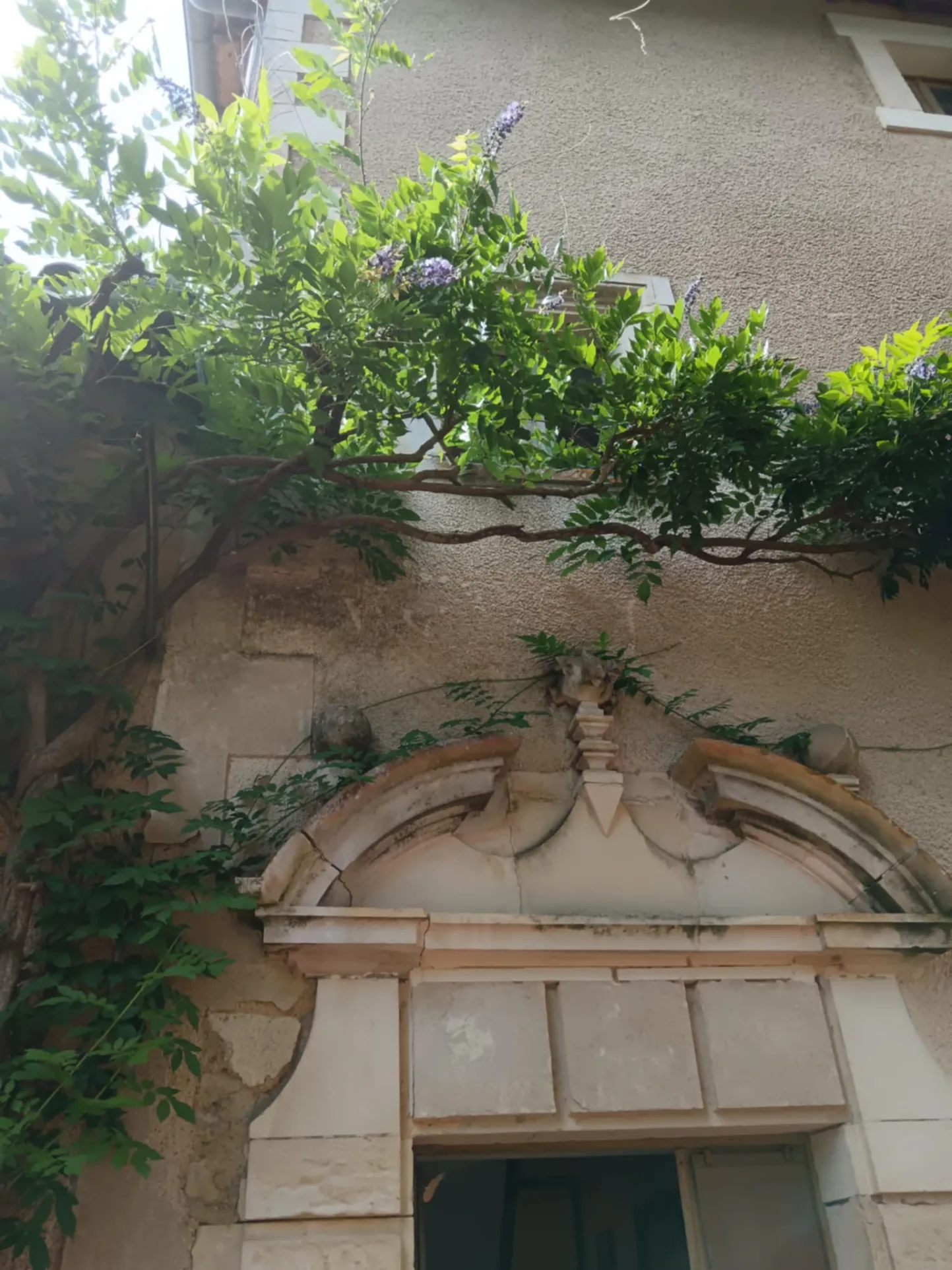 Maison de caractère à Brux avec cheminée, dépendances et parc clos 