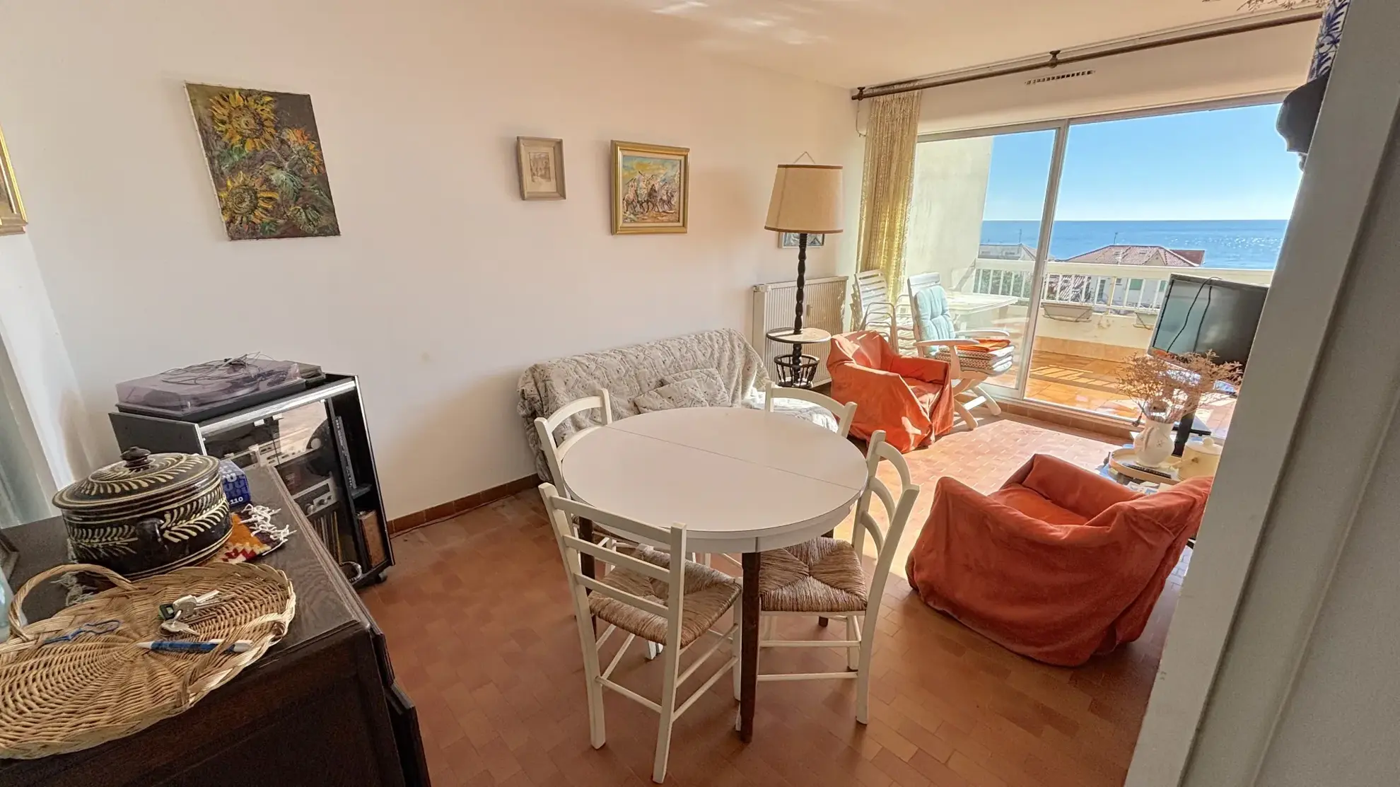 Appartement T2 avec terrasse et vue mer à Carnon-Plage 