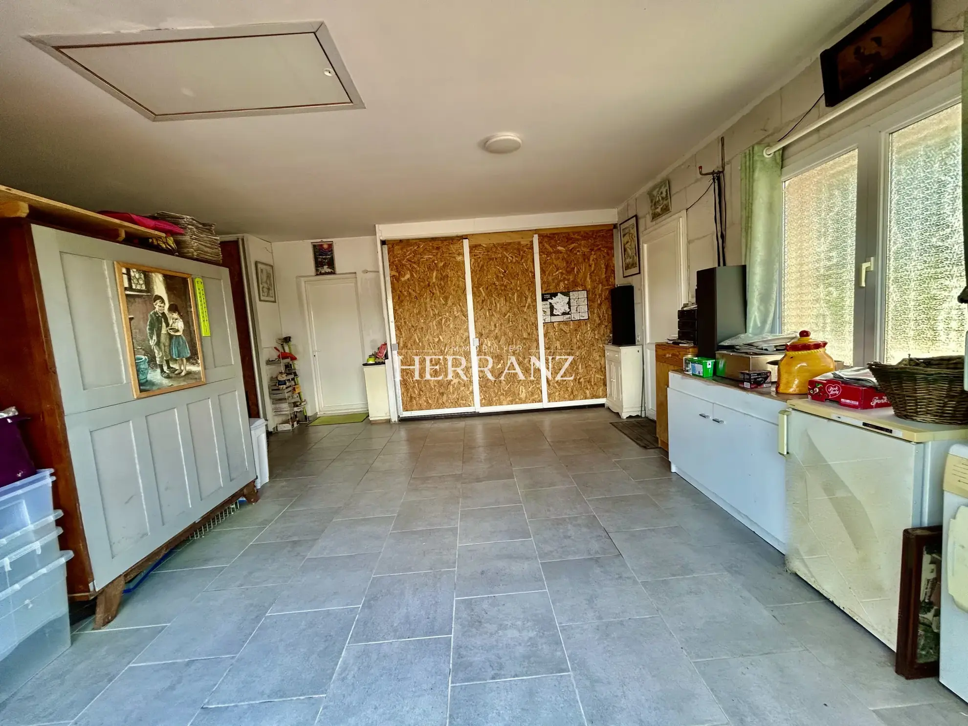 Charmante maison de plain-pied avec garage et jardin clos à Saint Denis de Pile 