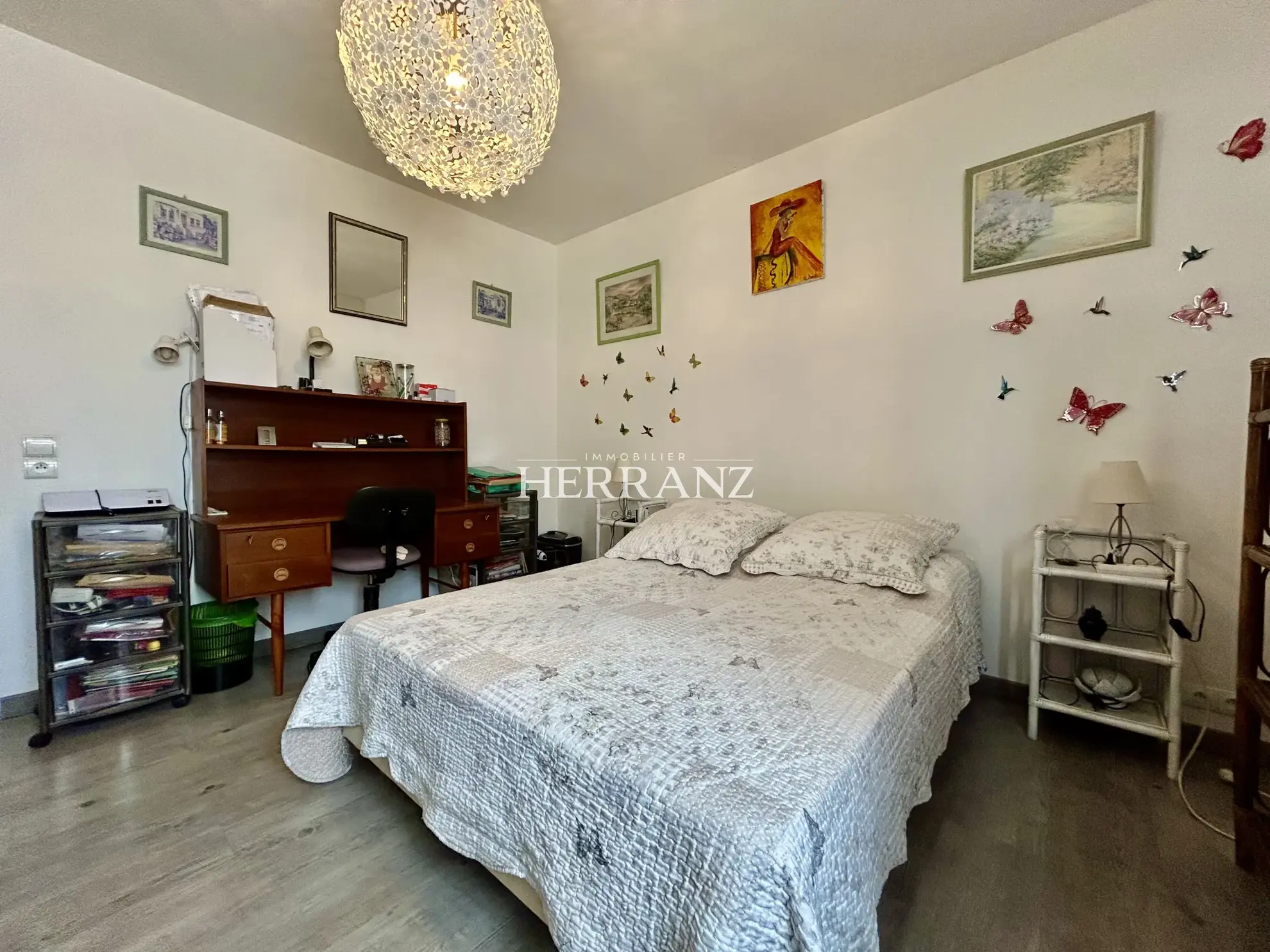 Charmante maison de plain-pied avec garage et jardin clos à Saint Denis de Pile 