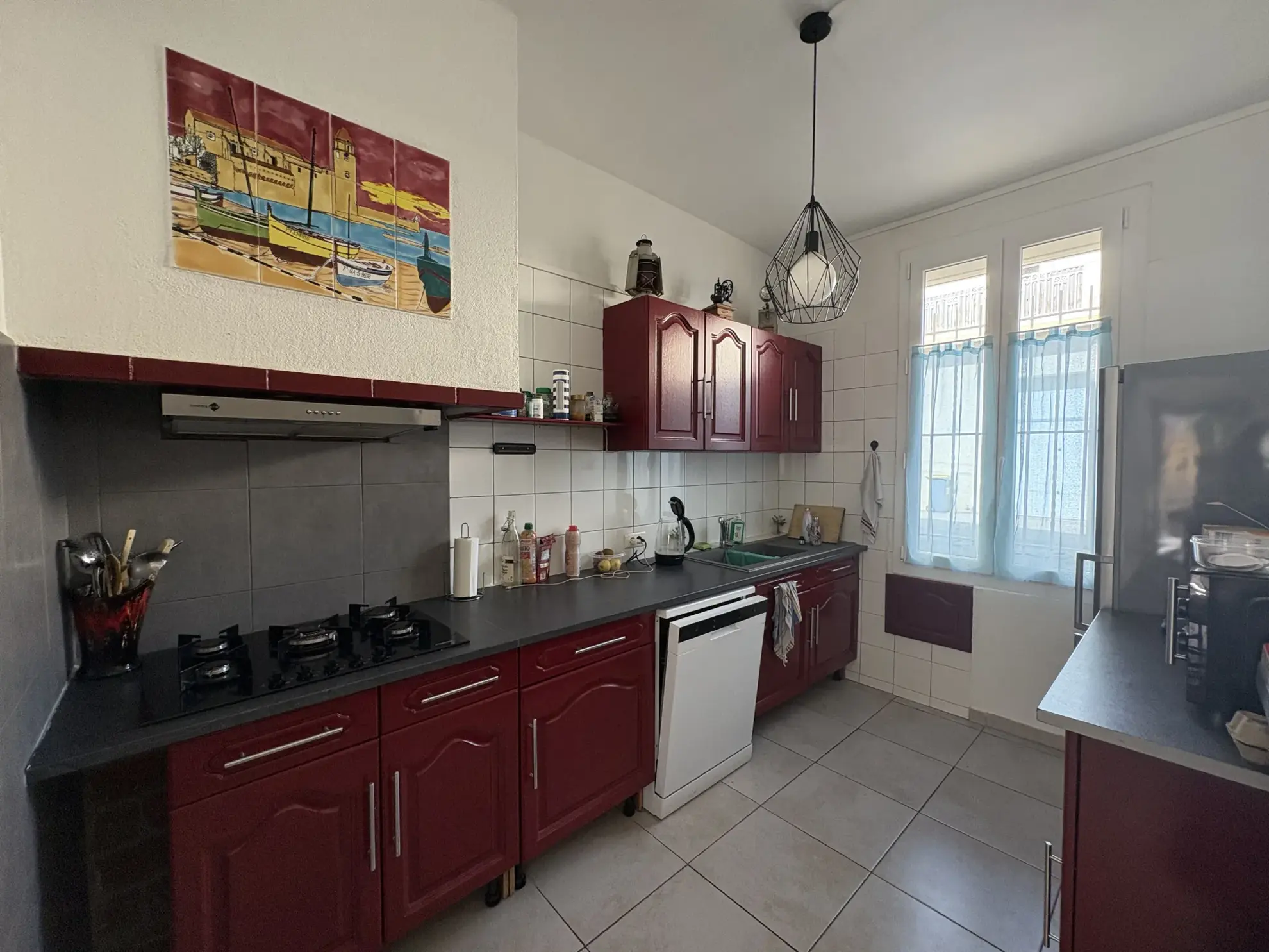 Maison de ville à Thuir de 102 m² avec jardin et annexes 