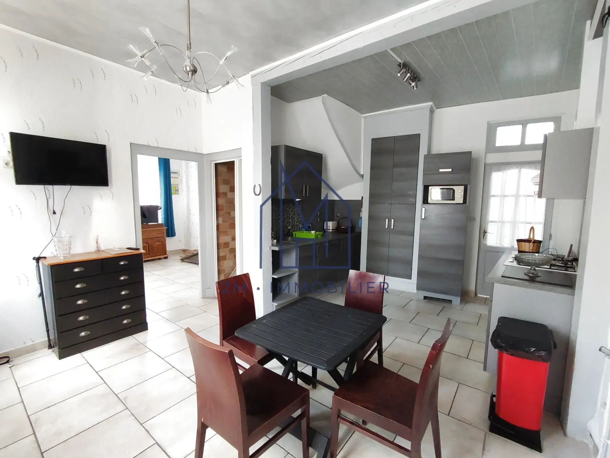 Maison lumineuse sans travaux au Tréport proche du port et des commerces