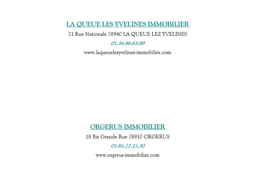 Terrain constructible de 801 m² à Montfort-l'Amaury dans les Yvelines 