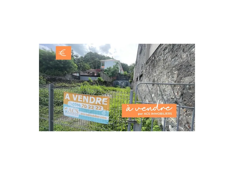 Terrain constructible de 198 m² à Saint-Pierre - Idéal pour résidence ou location saisonnière