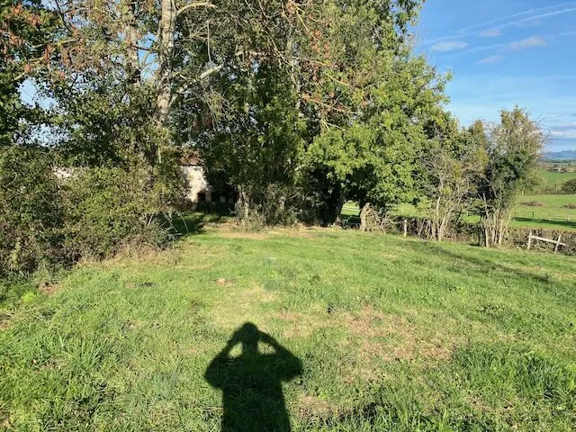 Terrain à bâtir de 2 695 m² avec vue, proche commodités à Saint Bonnet de Cray 