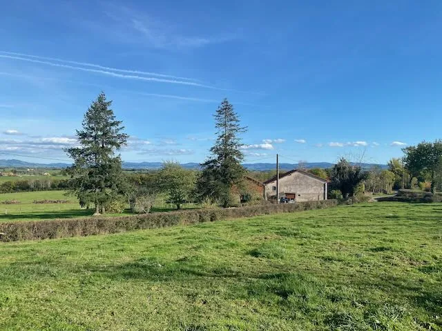 Terrain à bâtir de 2 695 m² avec vue, proche commodités à Saint Bonnet de Cray 