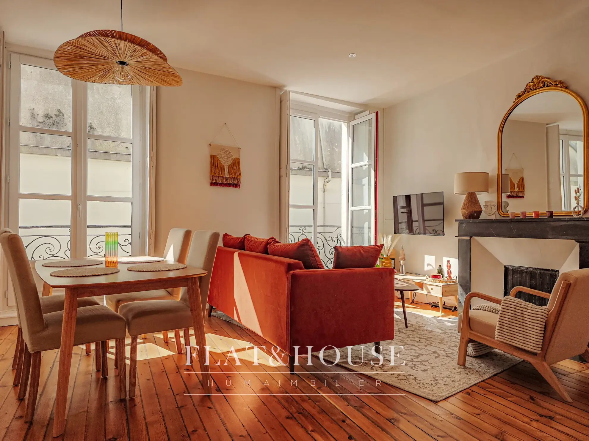 Appartement T2 rénové de 50m² au centre de Nantes, lumineux et idéal pour investisseurs ou étudiants 