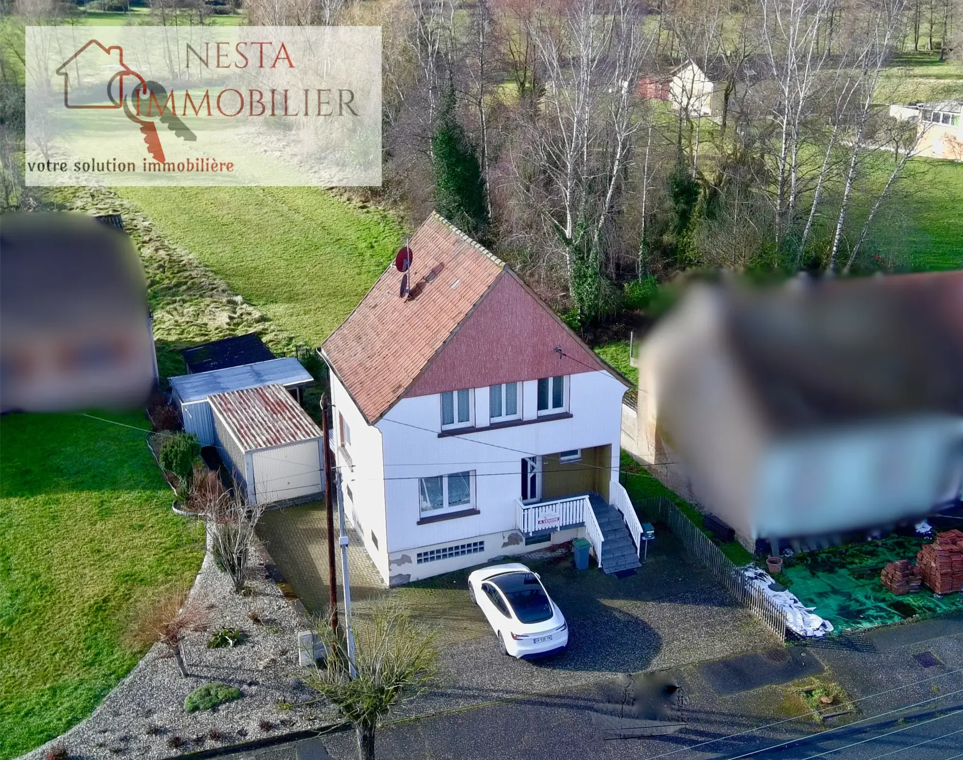 A vendre corps de ferme rénové avec jardin et dépendances en Bretagne