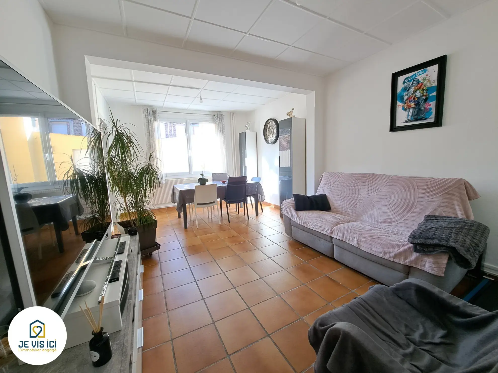 Maison de ville à vendre à Lens proche gare, stade et commodités