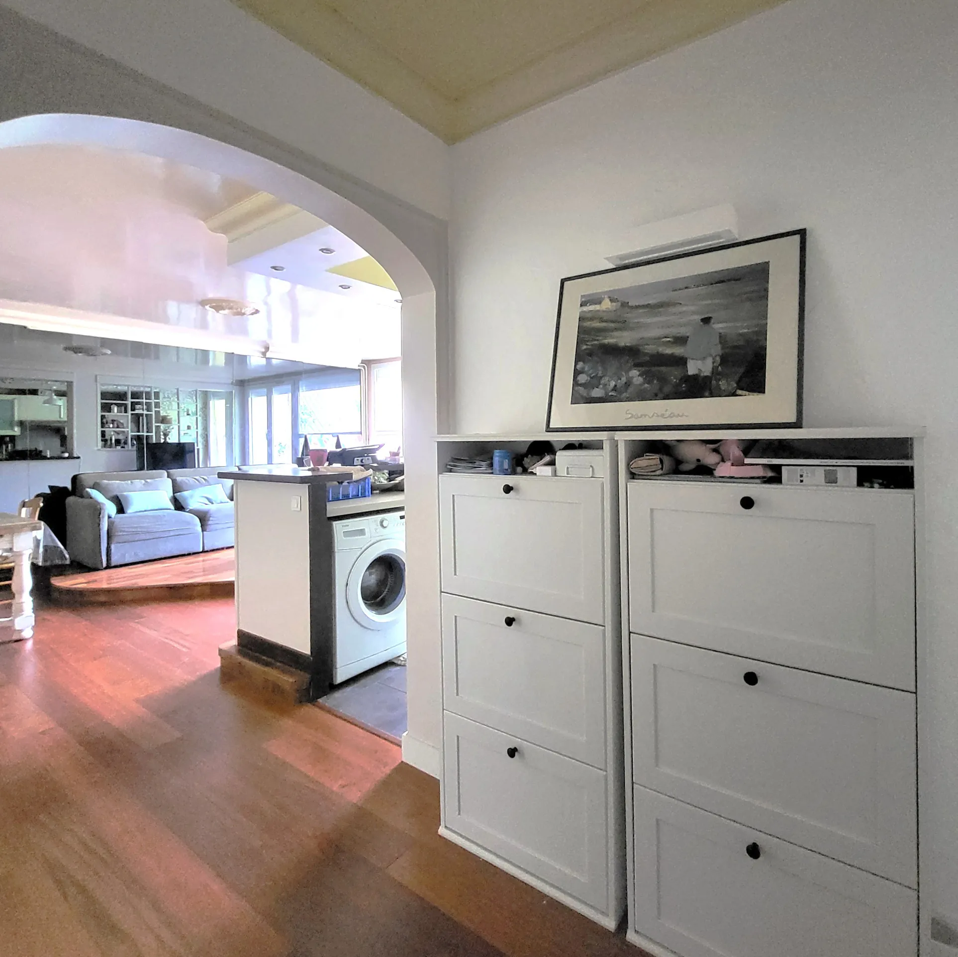 appartement familial moderne avec terrasse et parking à Épinay-sur-Seine 