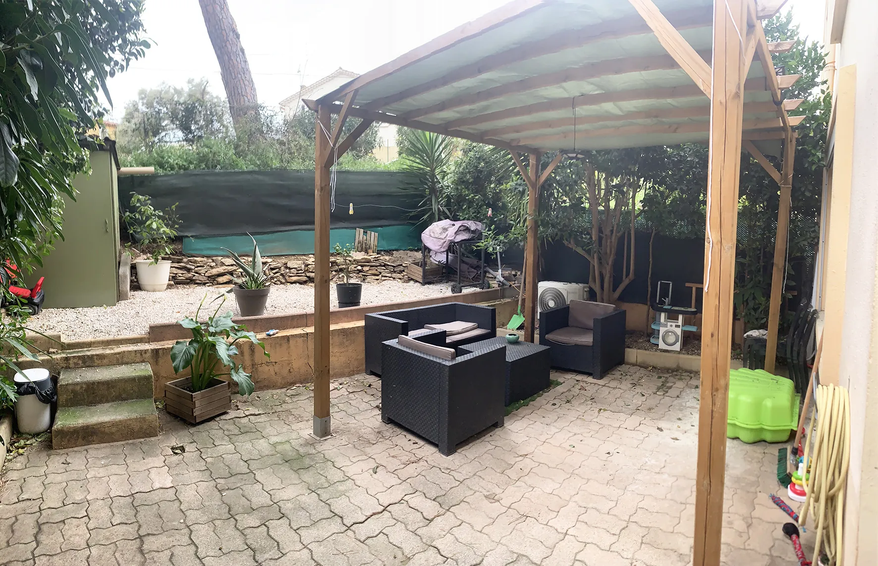 Appartement T3 avec jardin en rez-de-jardin à La Seyne-sur-Mer - Surface 56 m²