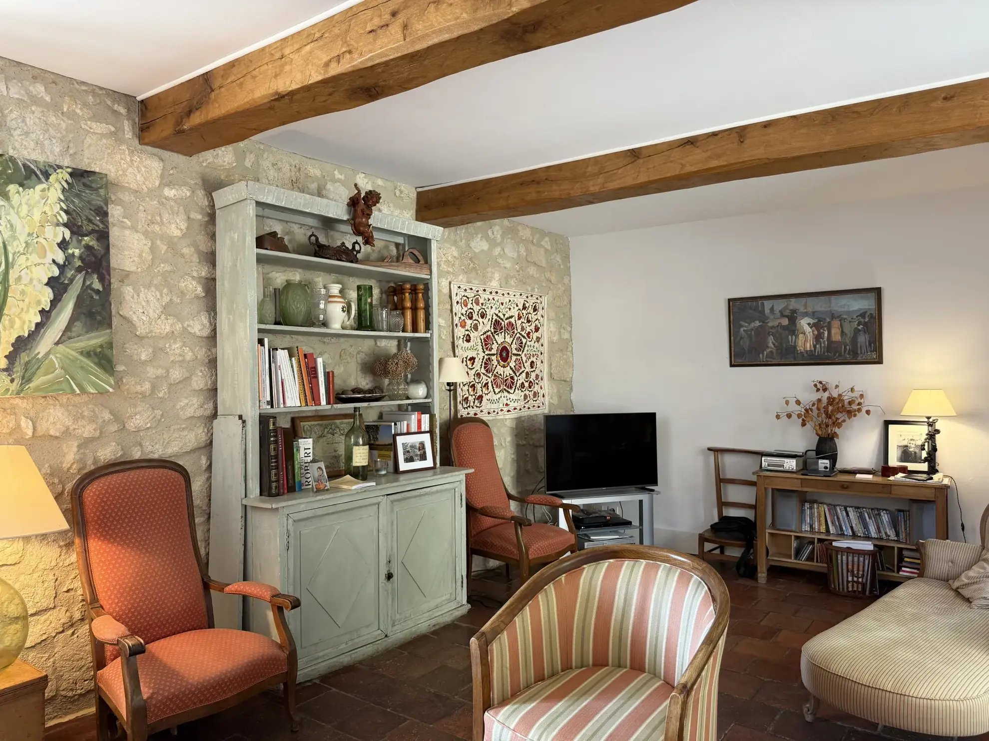 Charmante maison de village avec piscine et jardin exposé sud, proche de Condom 