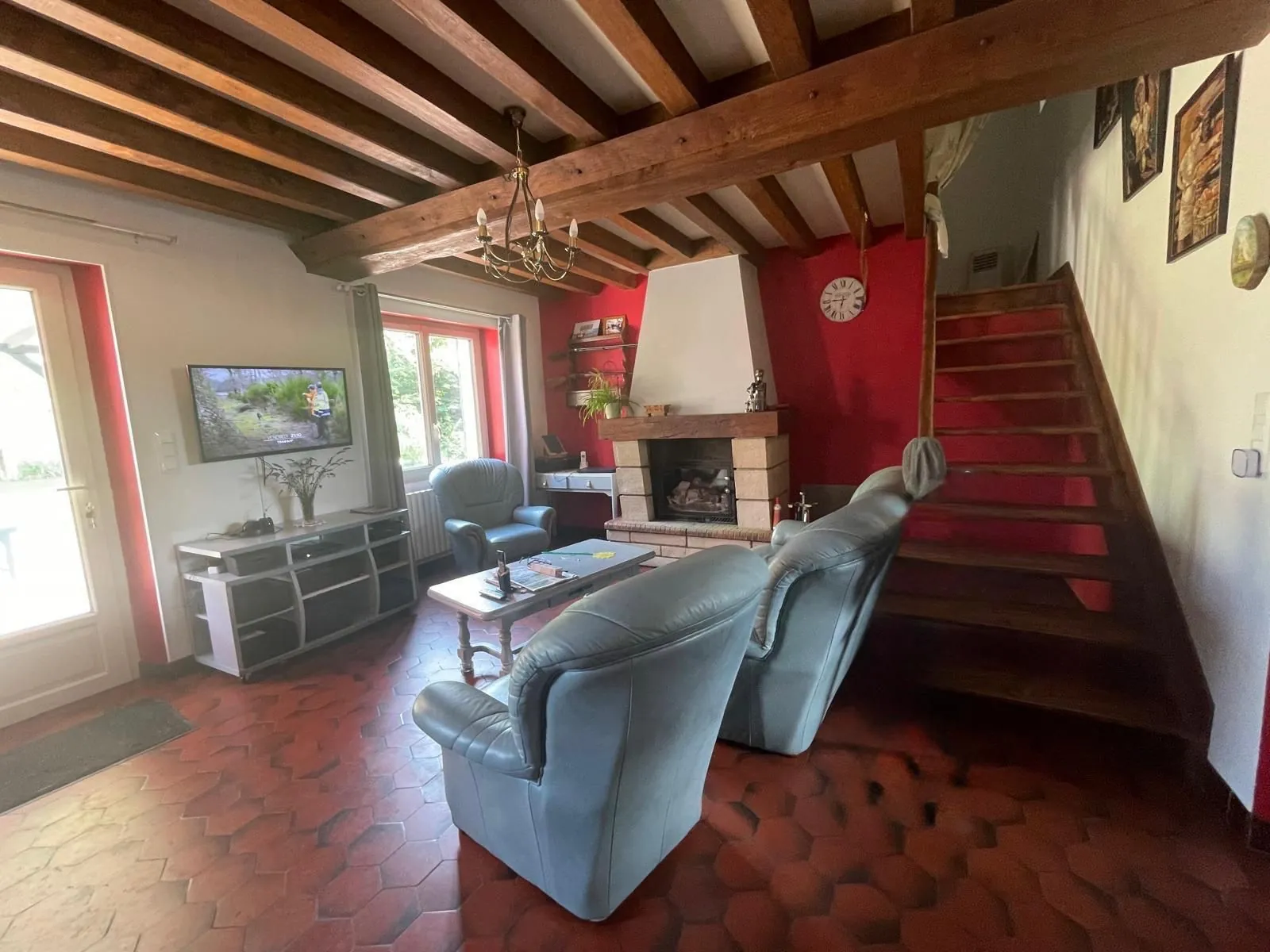 Longère de 125 m² avec grand terrain à vendre près du Mêle-sur-Sarthe 