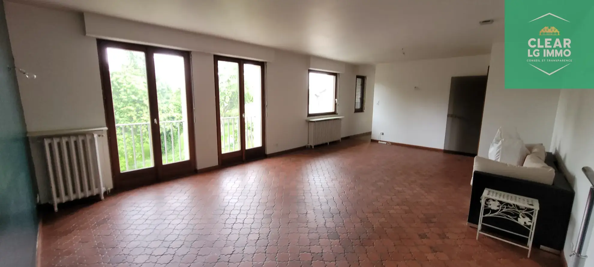 Appartement F5 de 116m² avec terrasse plein sud à Tucquegnieux 
