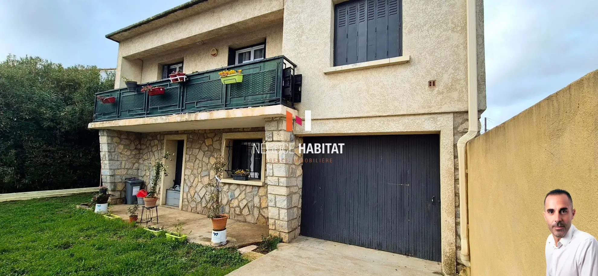 Maison de ville 4 pièces avec jardin à Lunel Nord - 102 m²