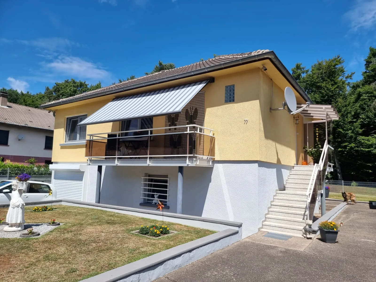 Maison individuelle à vendre à Carling avec jardin et vue forêt