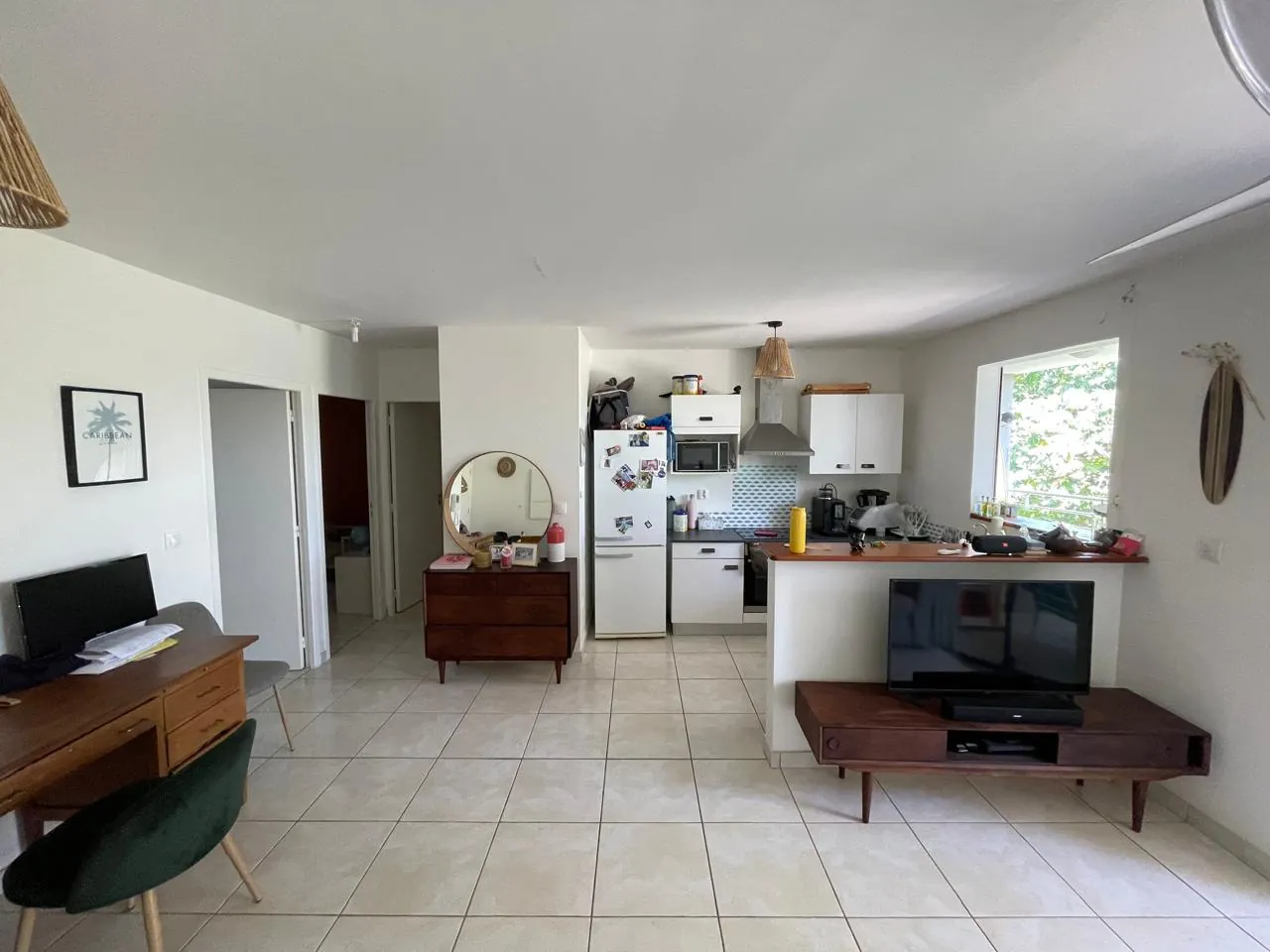 Appartement T3 avec terrasse, garage, proche commodités au Lamentin 