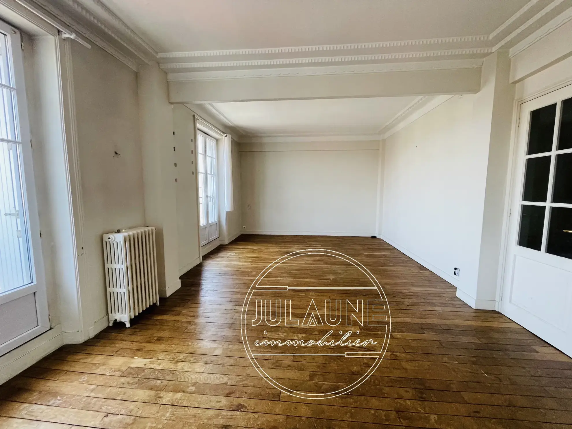 Spacieux appartement de 107 m² au cœur de Limoges avec 3 chambres et cave 