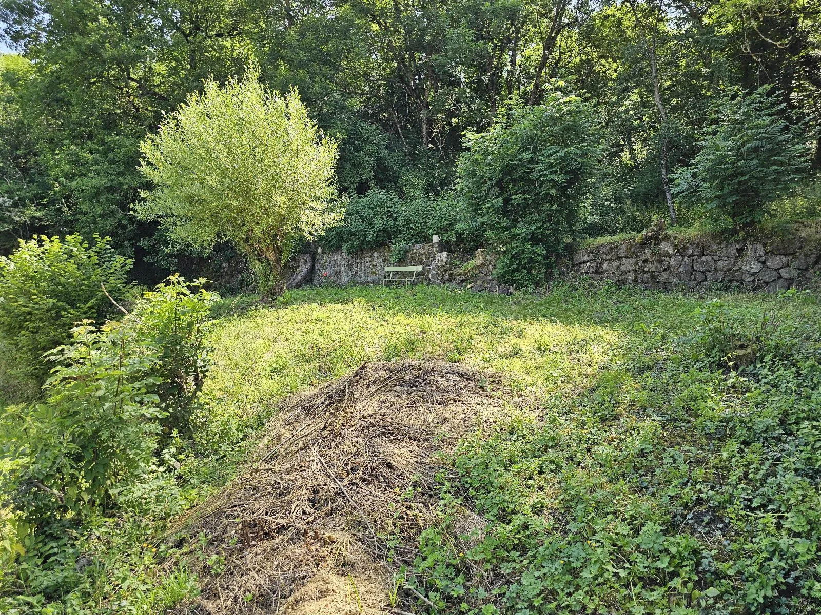 Maison en pierre à rénover à Pontaumur avec dépendance et vue dégagée 