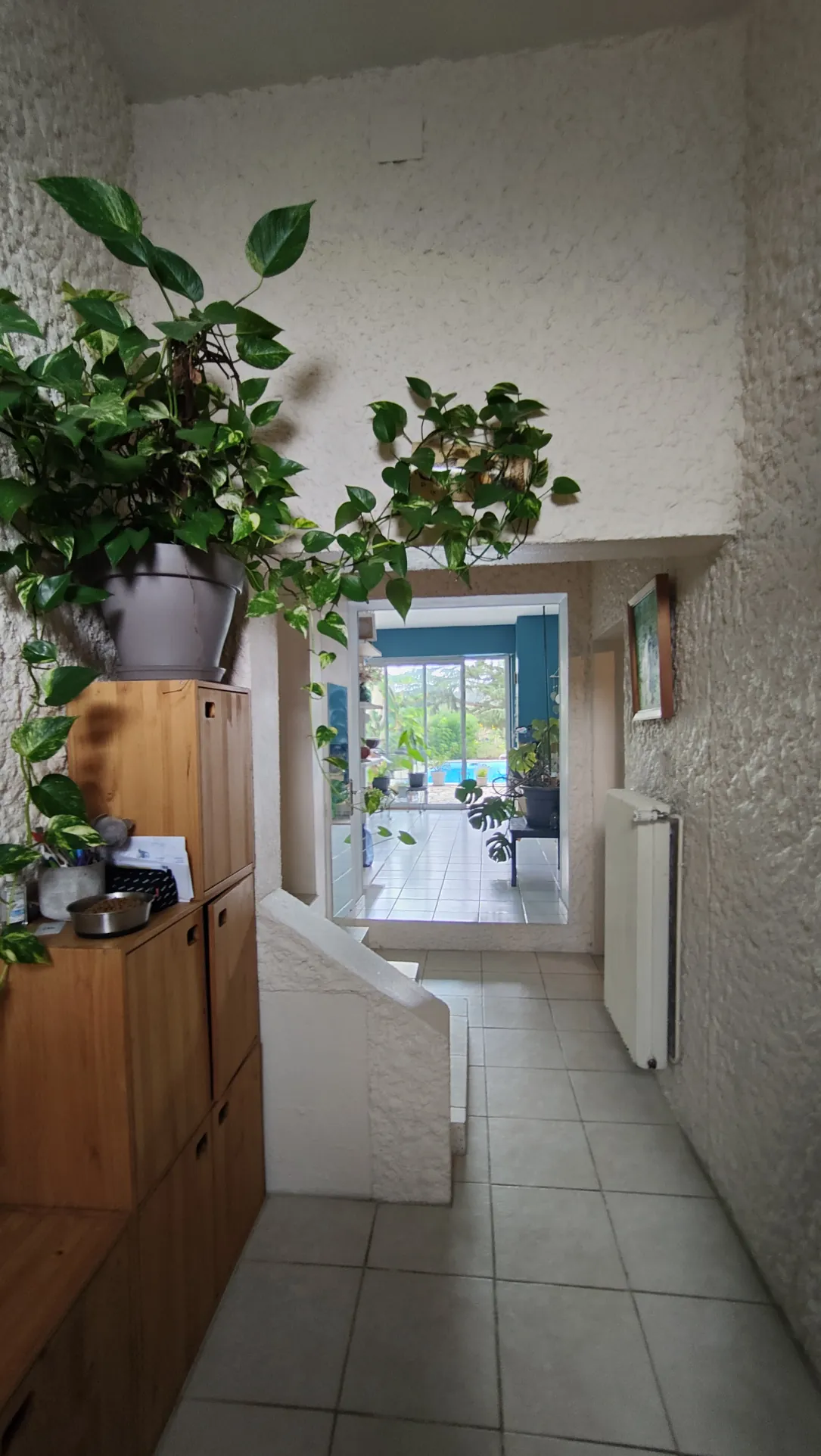 Maison de village en pierre avec 4 chambres, piscine et garage à Preignac 