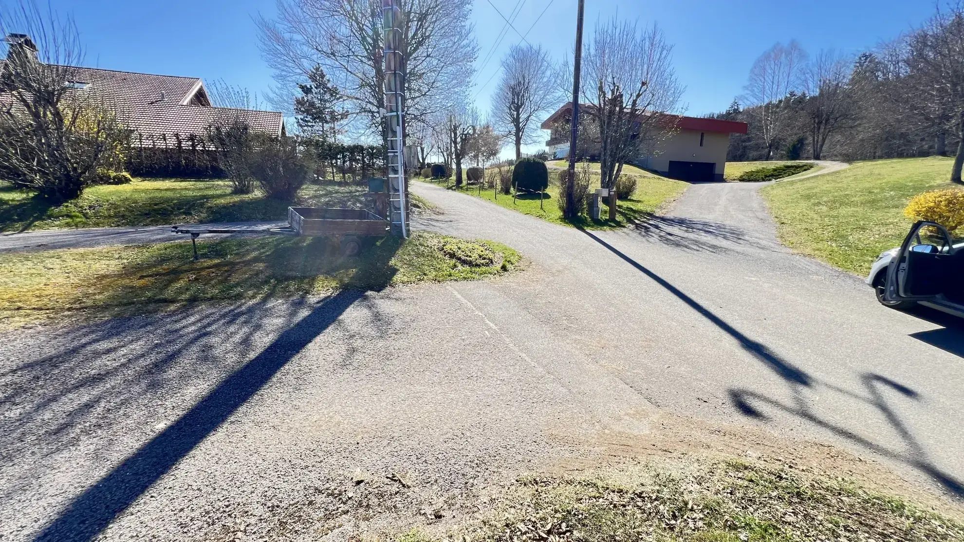 Terrain constructible de 733 m² au bord du lac Saint Point à Les Grangettes 