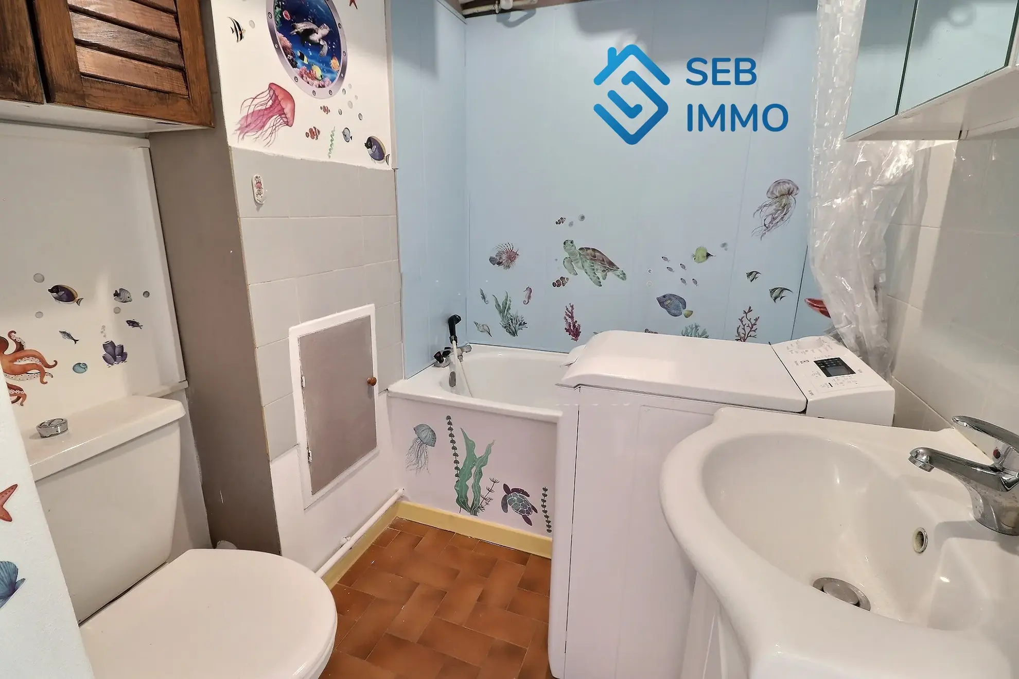 Studio à vendre de 22,3 m² à Saint Cyprien avec parking et cave, proche de la plage 