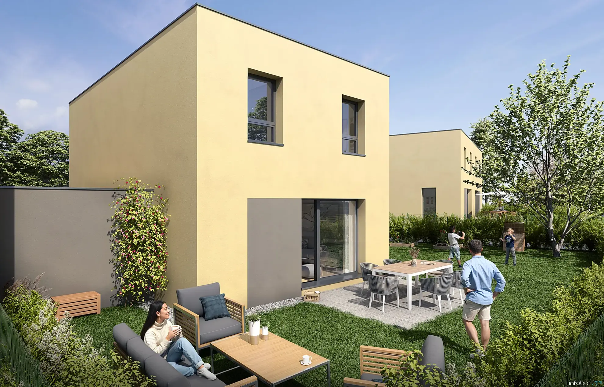 Maisons neuves modernes à Belfort proche Bavilliers, livraison 2025 