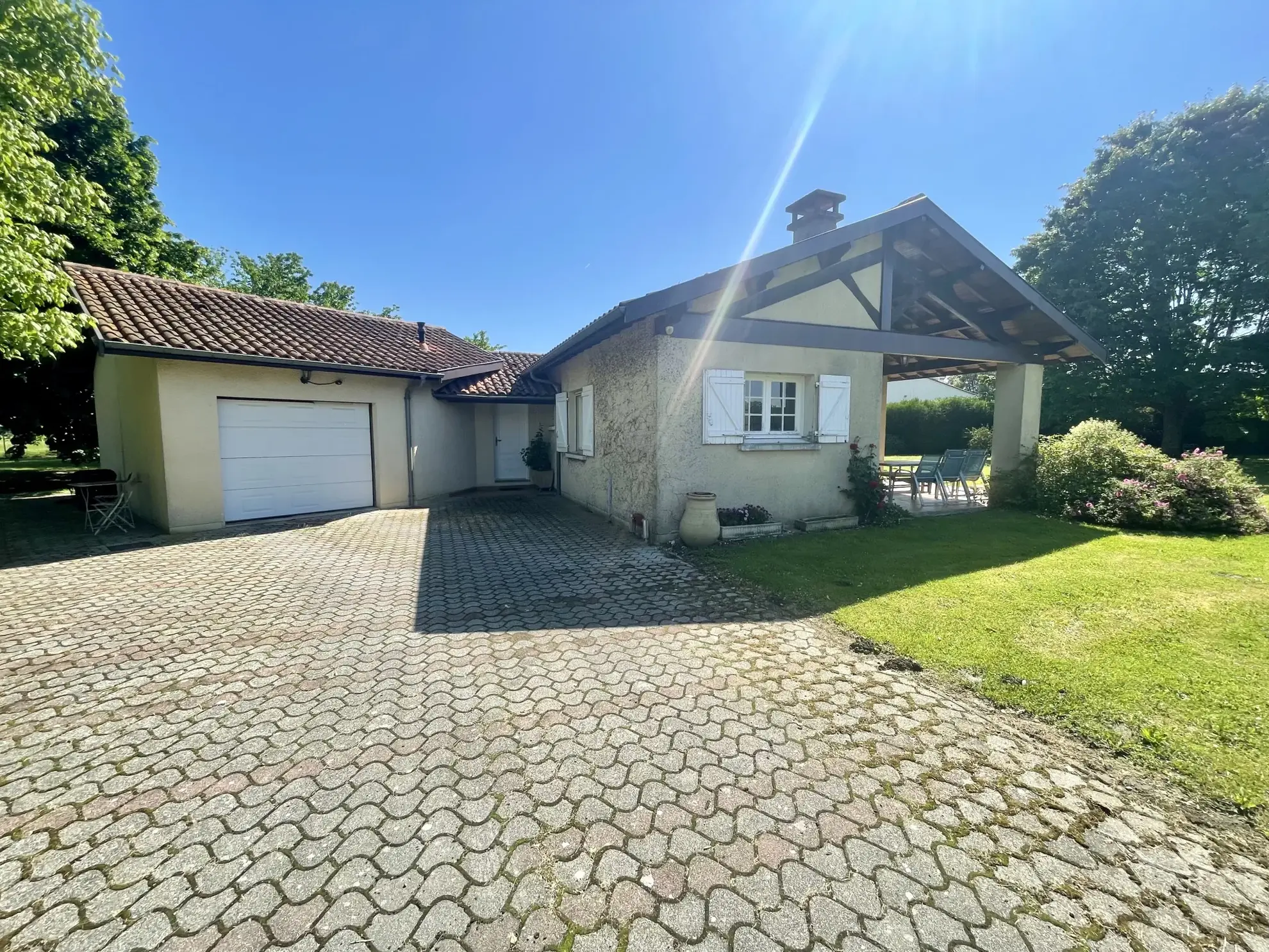 Maison de plain-pied avec 4 chambres à Vic-en-Bigorre - Terrain 3000m² 