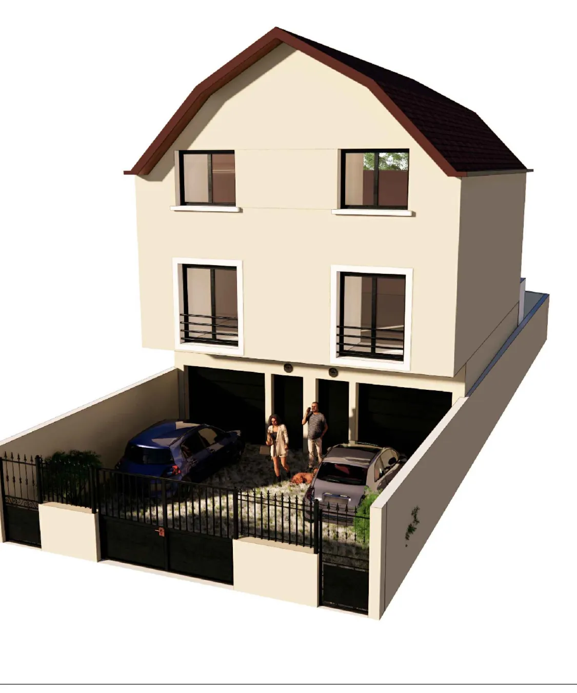 Maison jumelée neuve avec jardin à Villemomble - Quartier résidentiel calme 