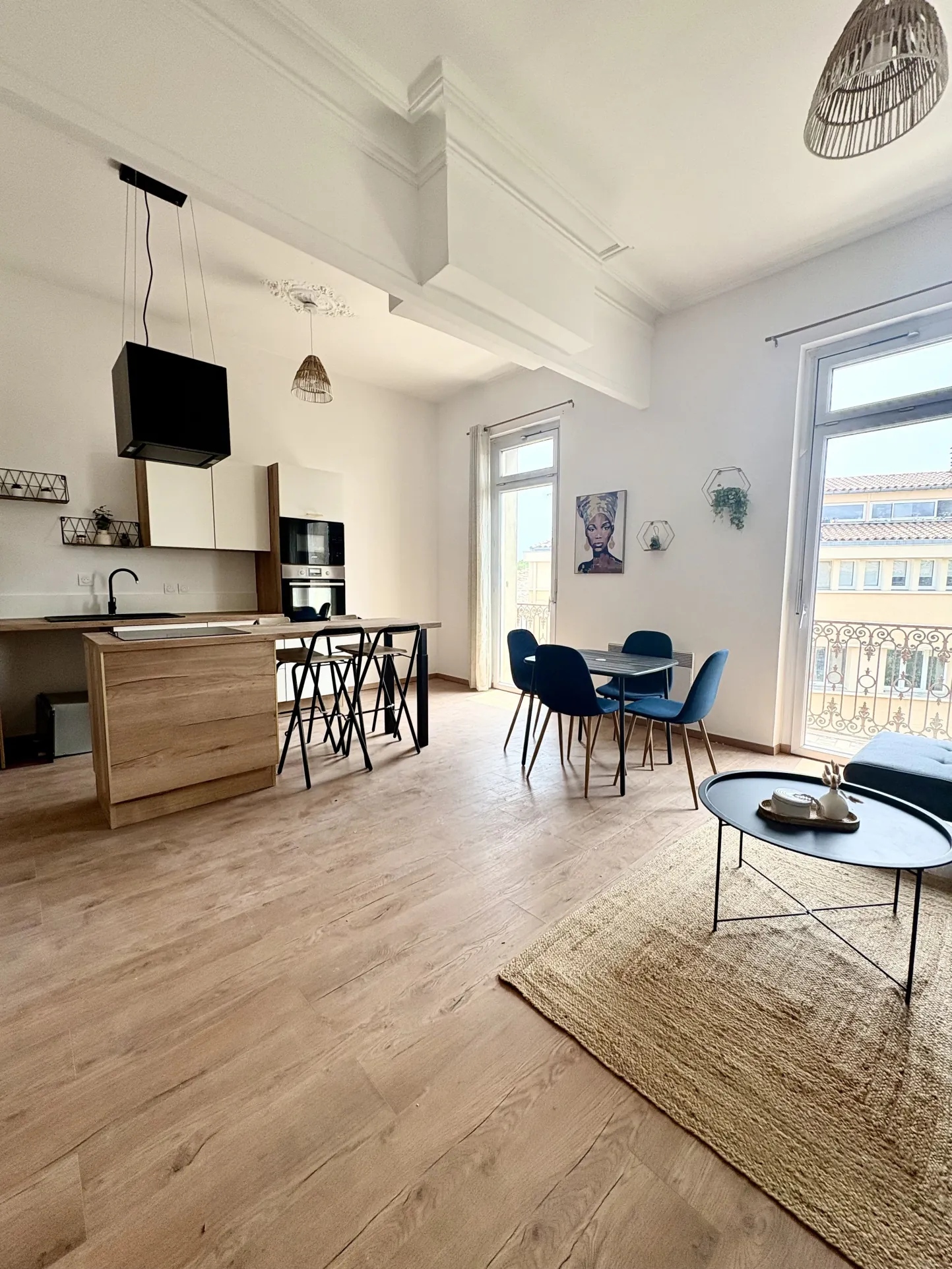 Appartement lumineux avec deux chambres et balcons dans l’hypercentre de Montpellier