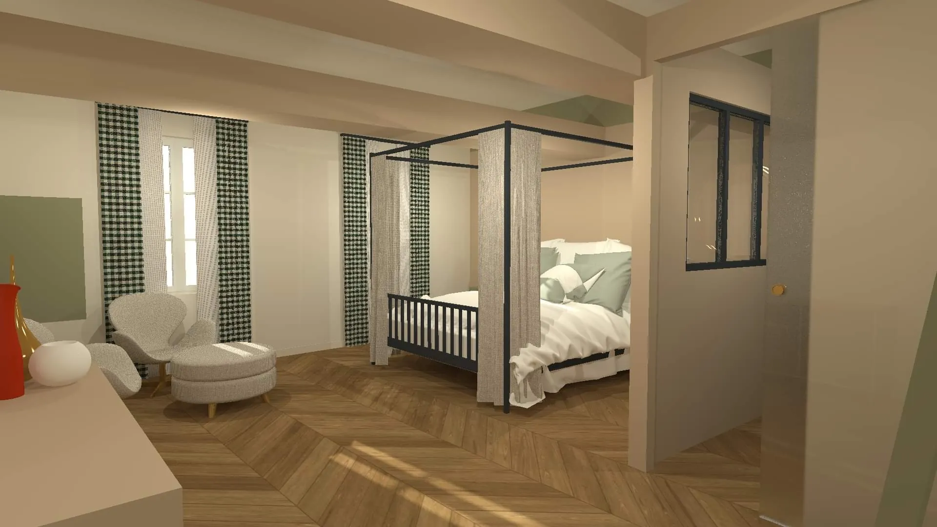 Appartement à rénover de 117 m² avec terrasse à L'Isle-sur-la-Sorgue – Vue sur le clocher 