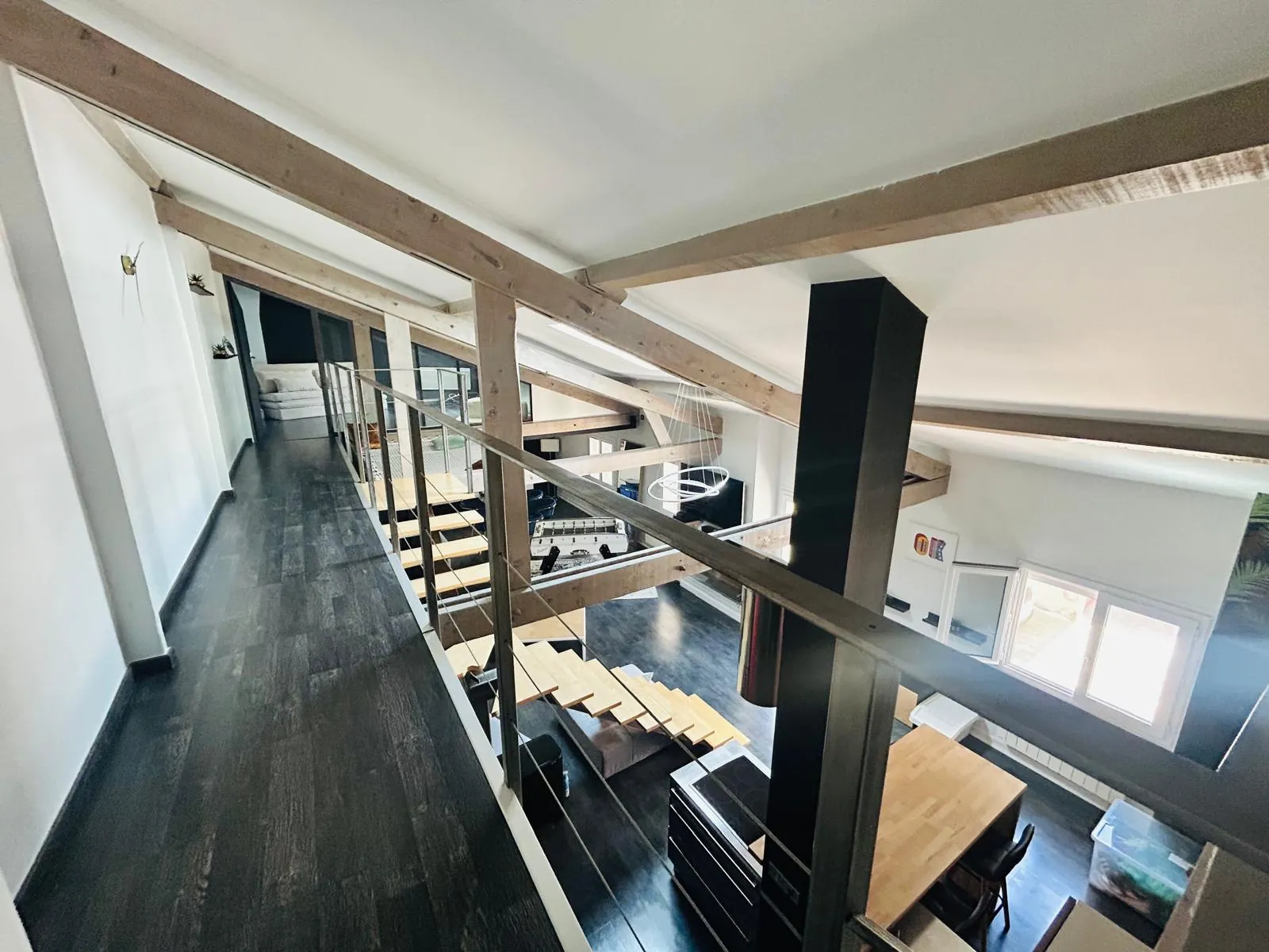 Appartement de 115 m² à Saint-Étienne Gambetta avec 2 chambres, rénové 