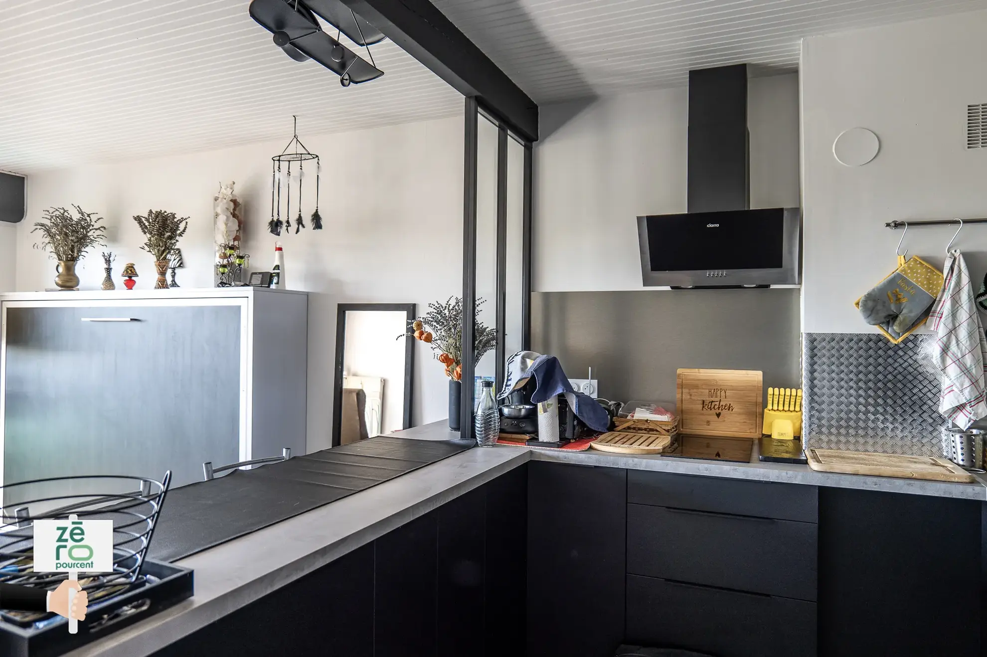 Studio en centre-ville de Coex avec terrasse et vue dégagée proche commerces 