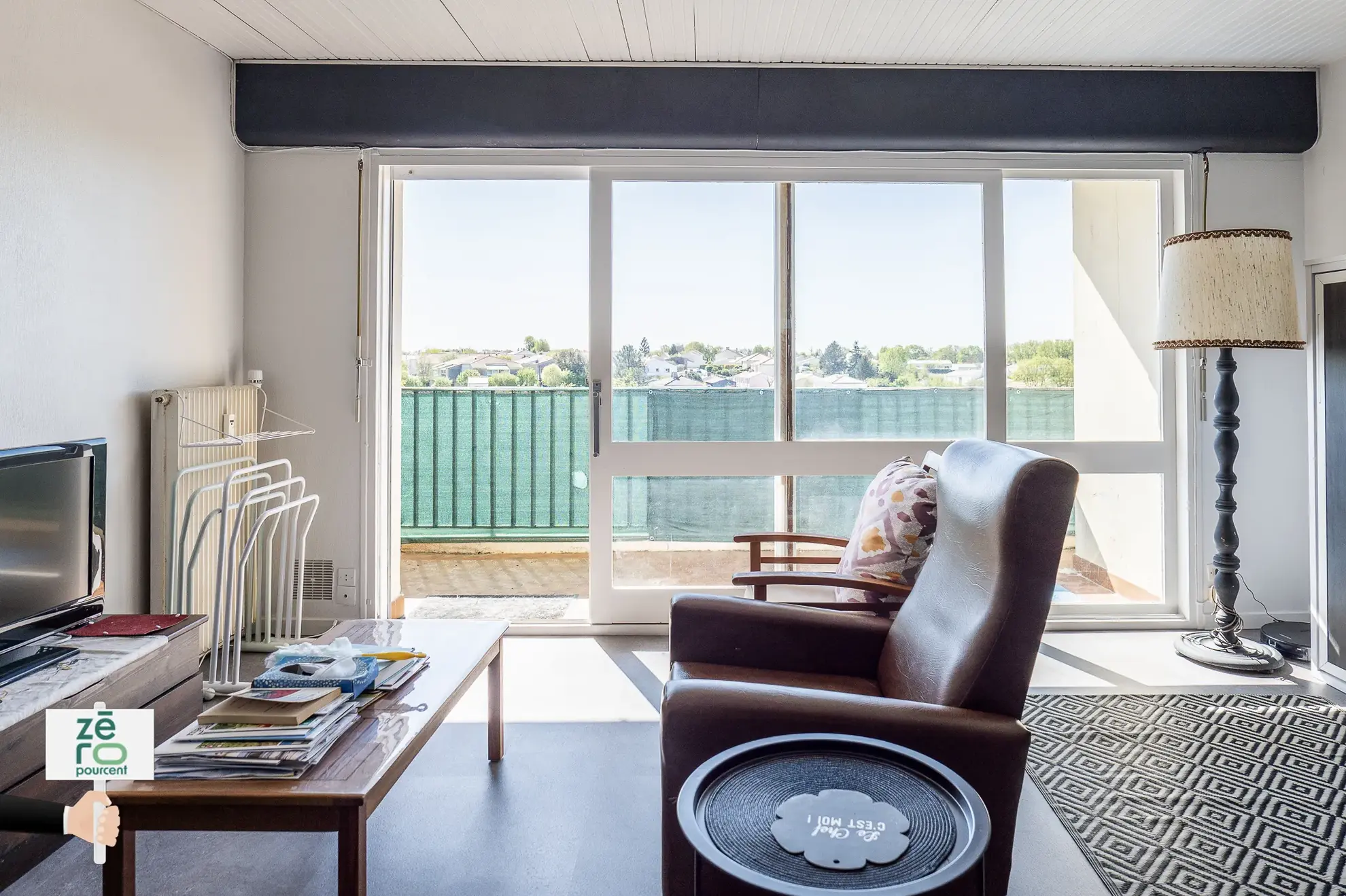 Studio en centre-ville de Coex avec terrasse et vue dégagée proche commerces 