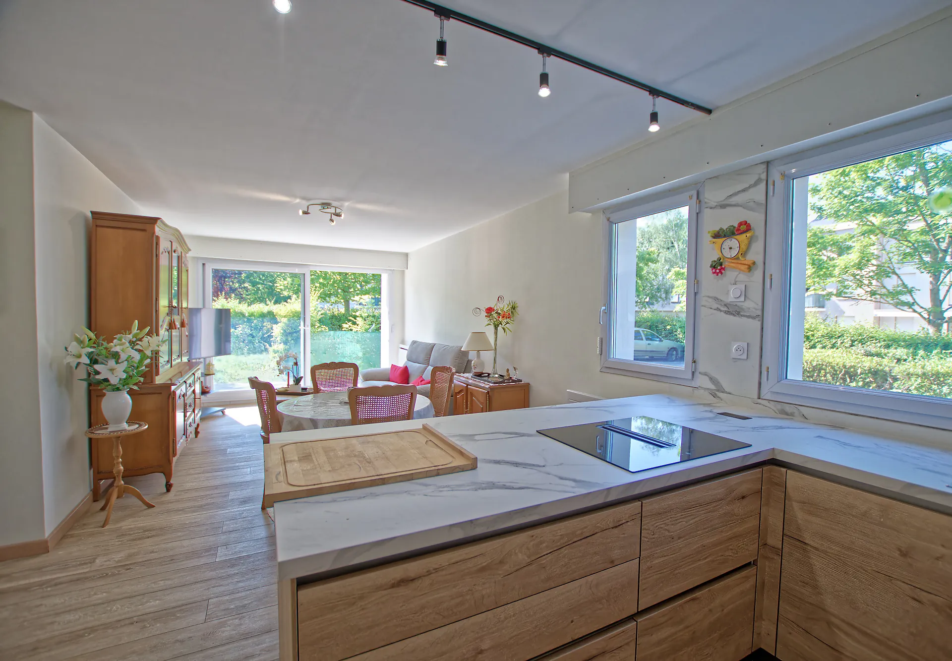 Appartement T3 rénové de 65 m² avec jardin privé à Pacé 