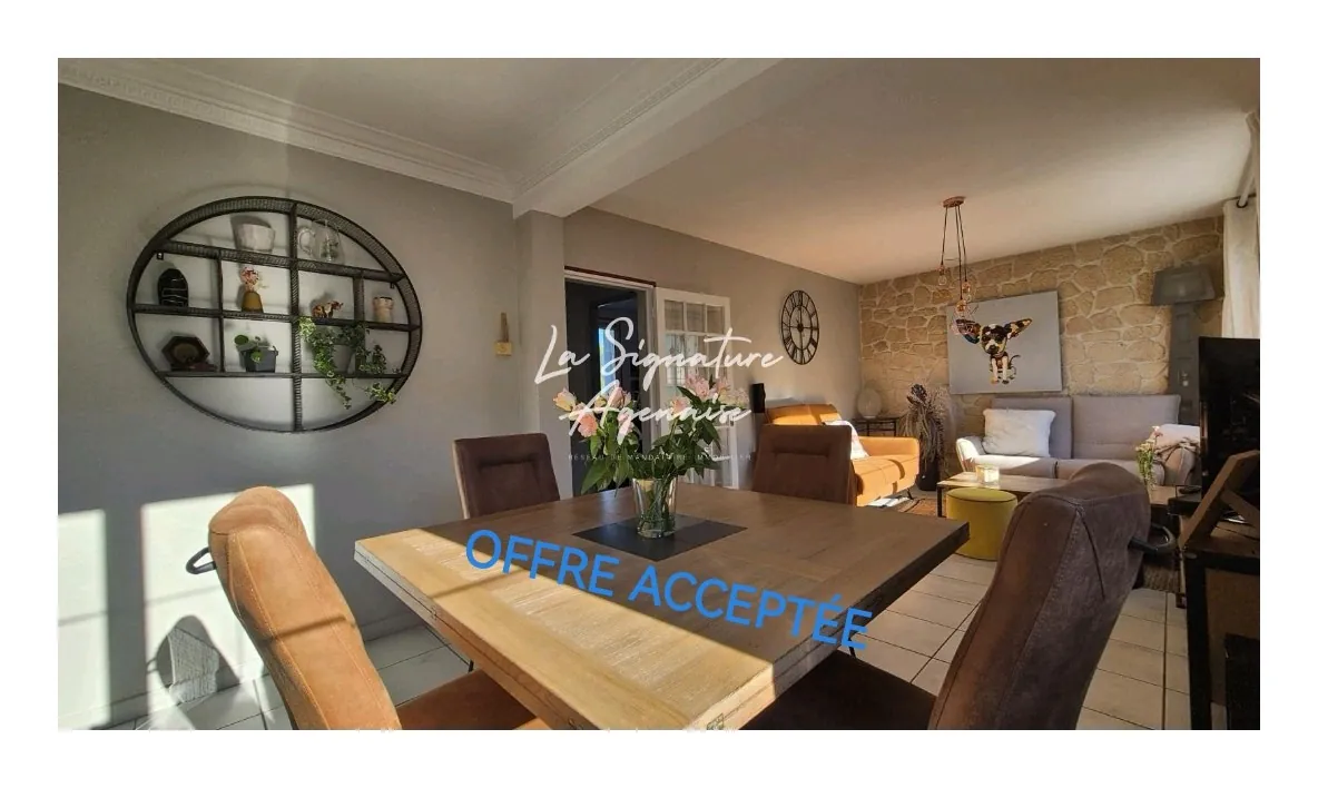 Belle maison rénovée de 85 m² avec piscine à Agen