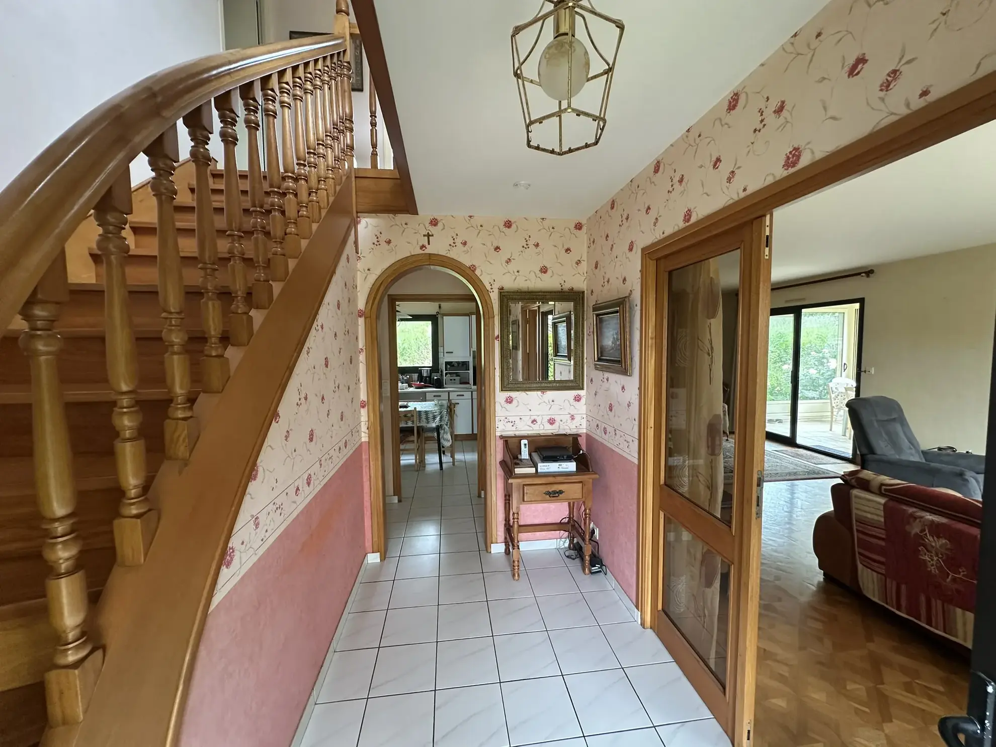 Belle maison familiale à Baud avec jardin et terrain constructible 