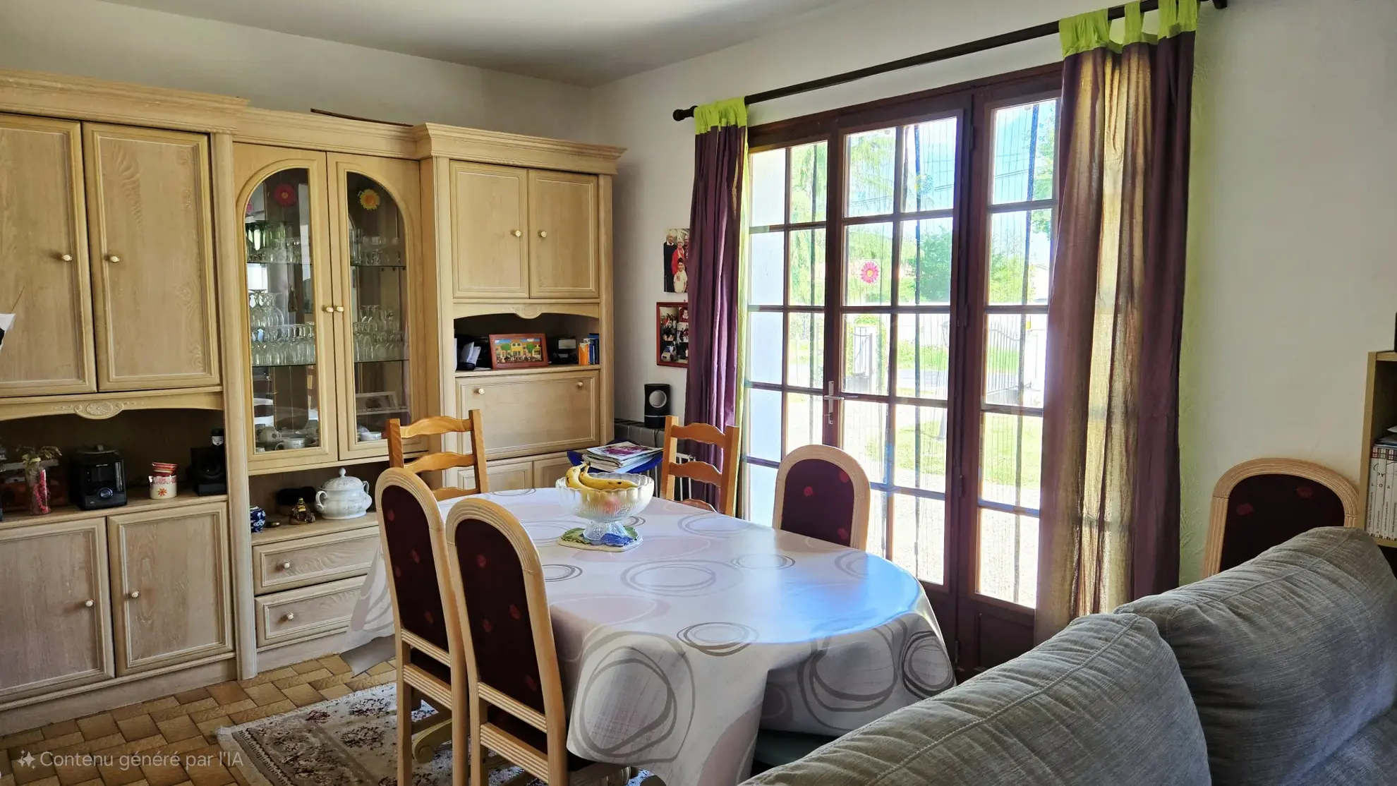 Maison plain-pied année 80 avec jardin, garage et 3 chambres à Sainte-Terre 