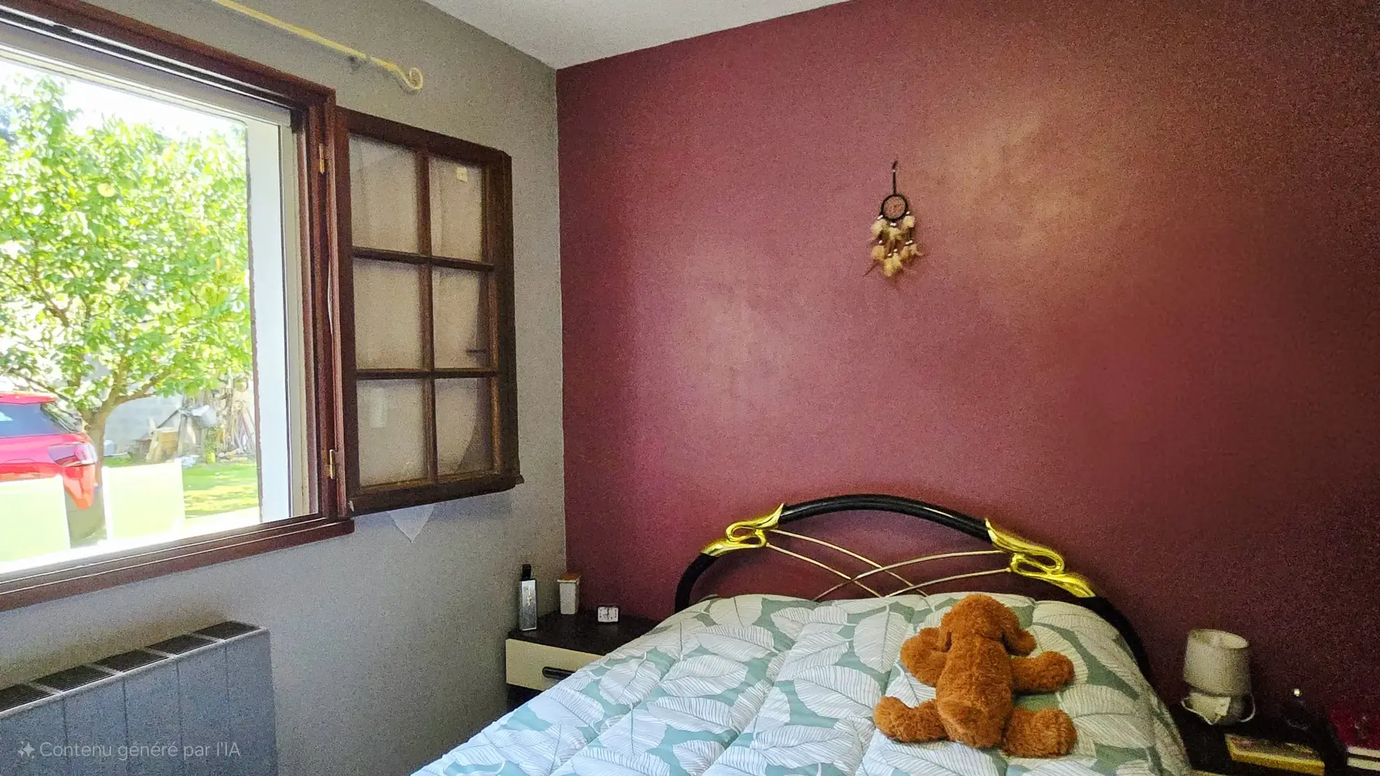 Maison plain-pied année 80 avec jardin, garage et 3 chambres à Sainte-Terre 