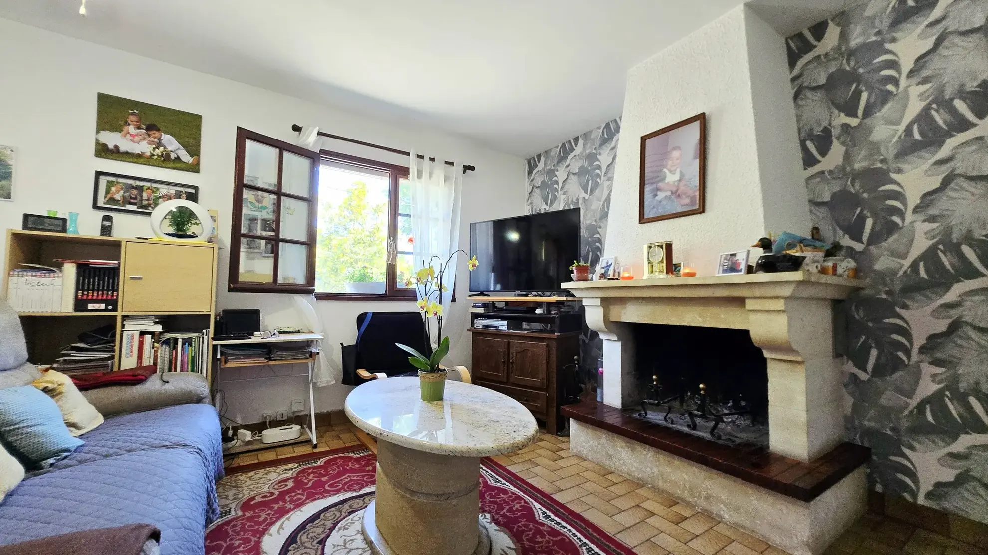 Maison plain-pied année 80 avec jardin, garage et 3 chambres à Sainte-Terre 