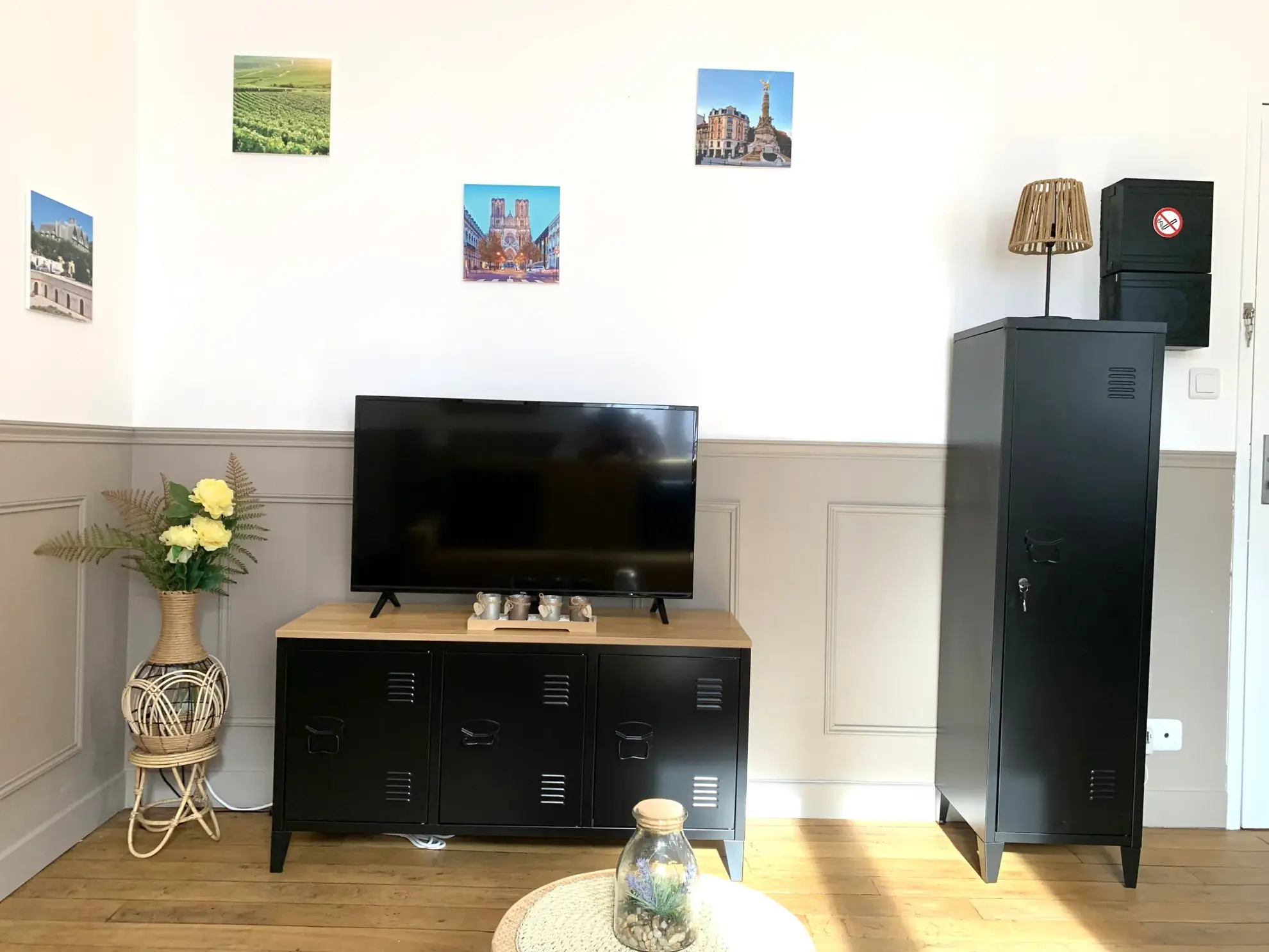 Studio rénové et meublé à vendre à Reims, idéal pour investissement locatif 