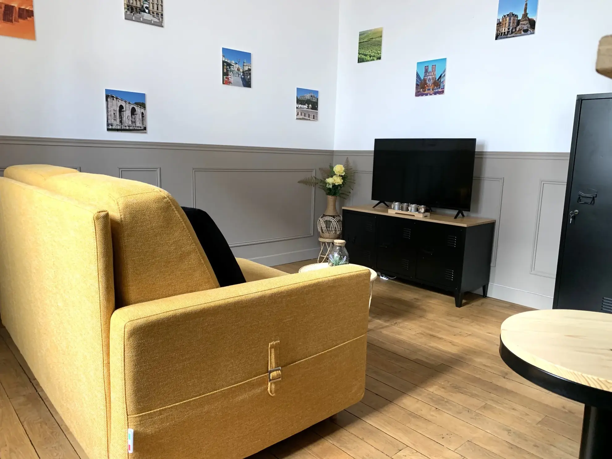 Studio rénové et meublé à vendre à Reims, idéal pour investissement locatif 