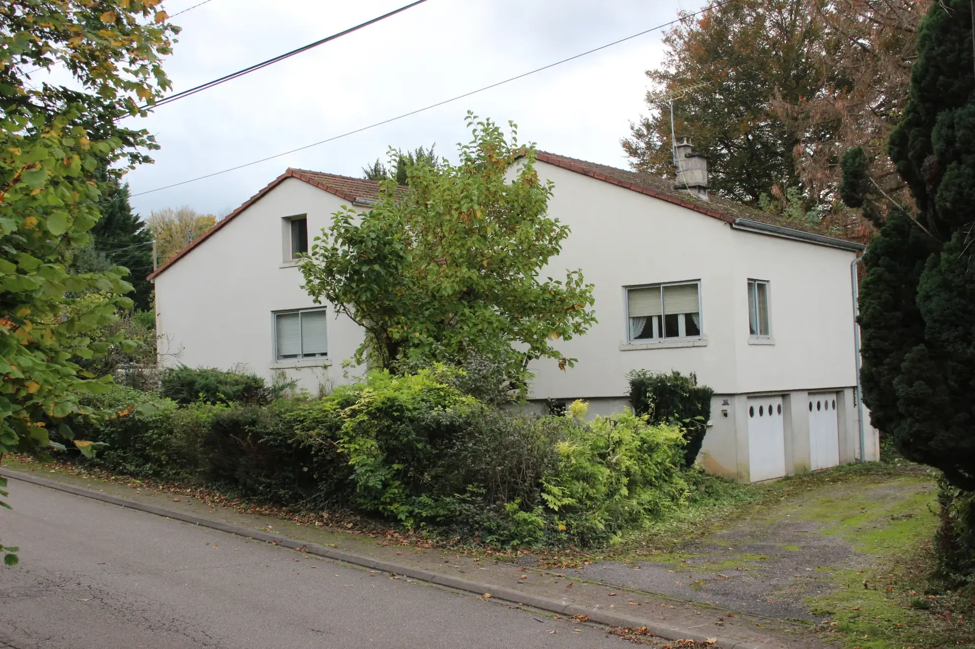 Maison d'architecte à rénover avec grand terrain à Bourbonne-les-Bains 