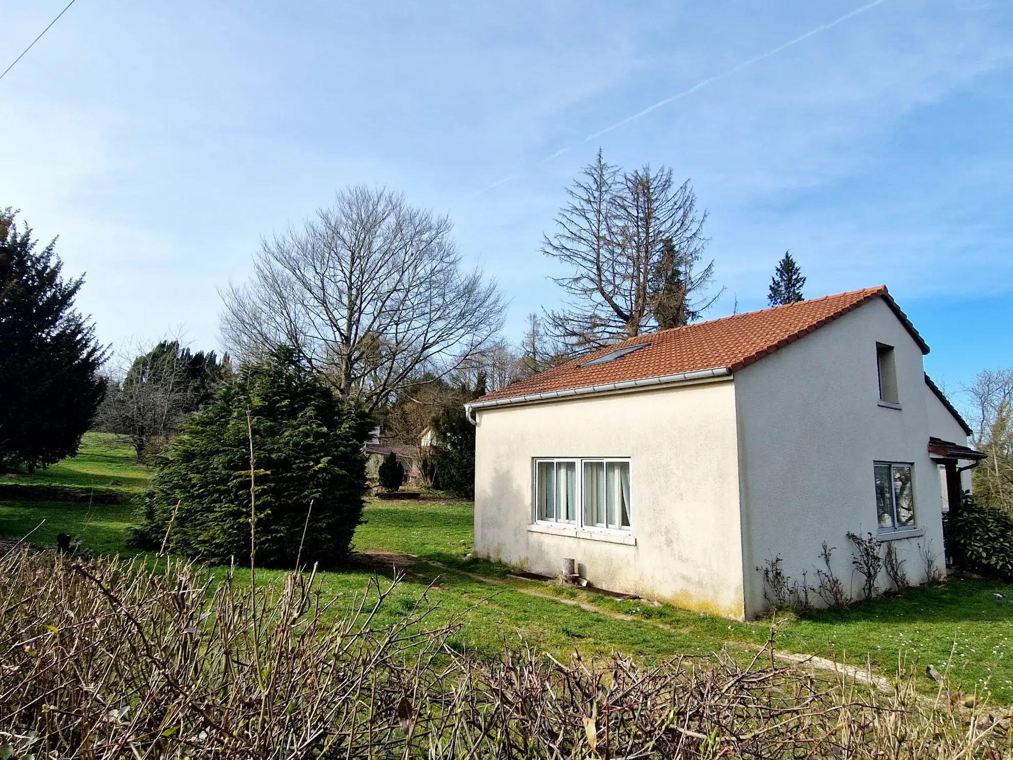 Maison d'architecte à rénover avec grand terrain à Bourbonne-les-Bains 