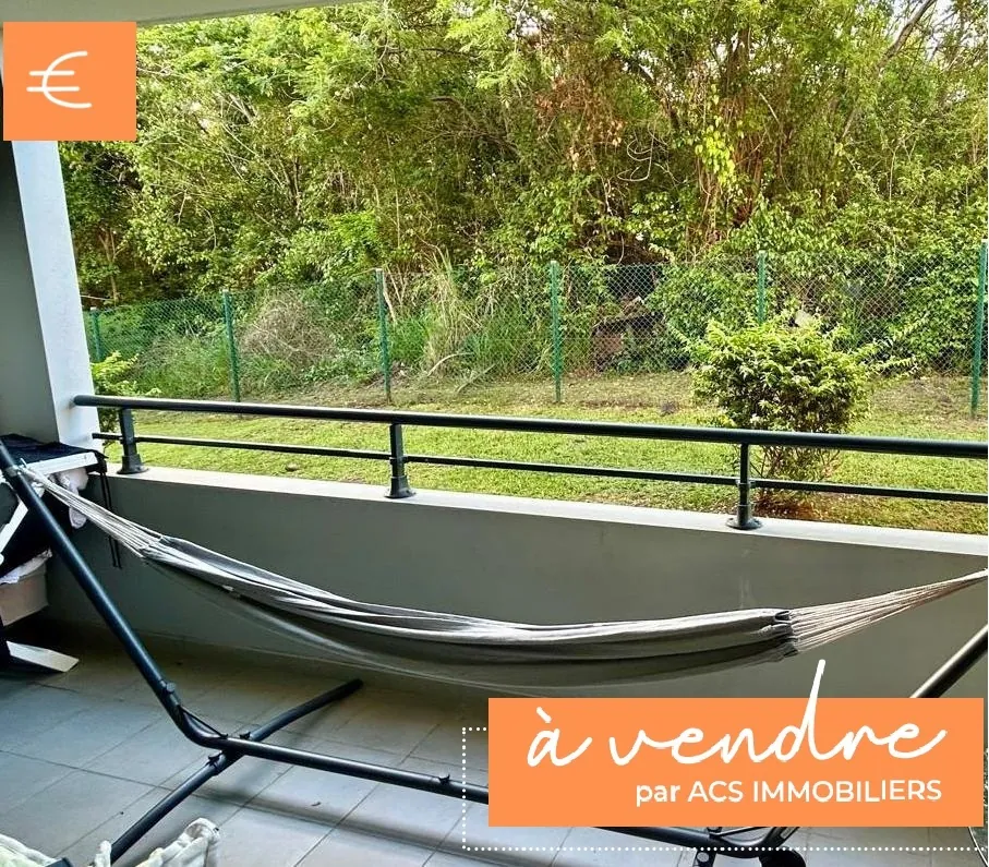 Appartement F2 avec terrasse, cave et parking aux Trois-Ilets 