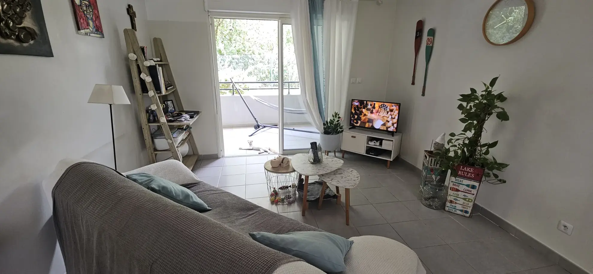 Appartement F2 avec terrasse, cave et parking aux Trois-Ilets 