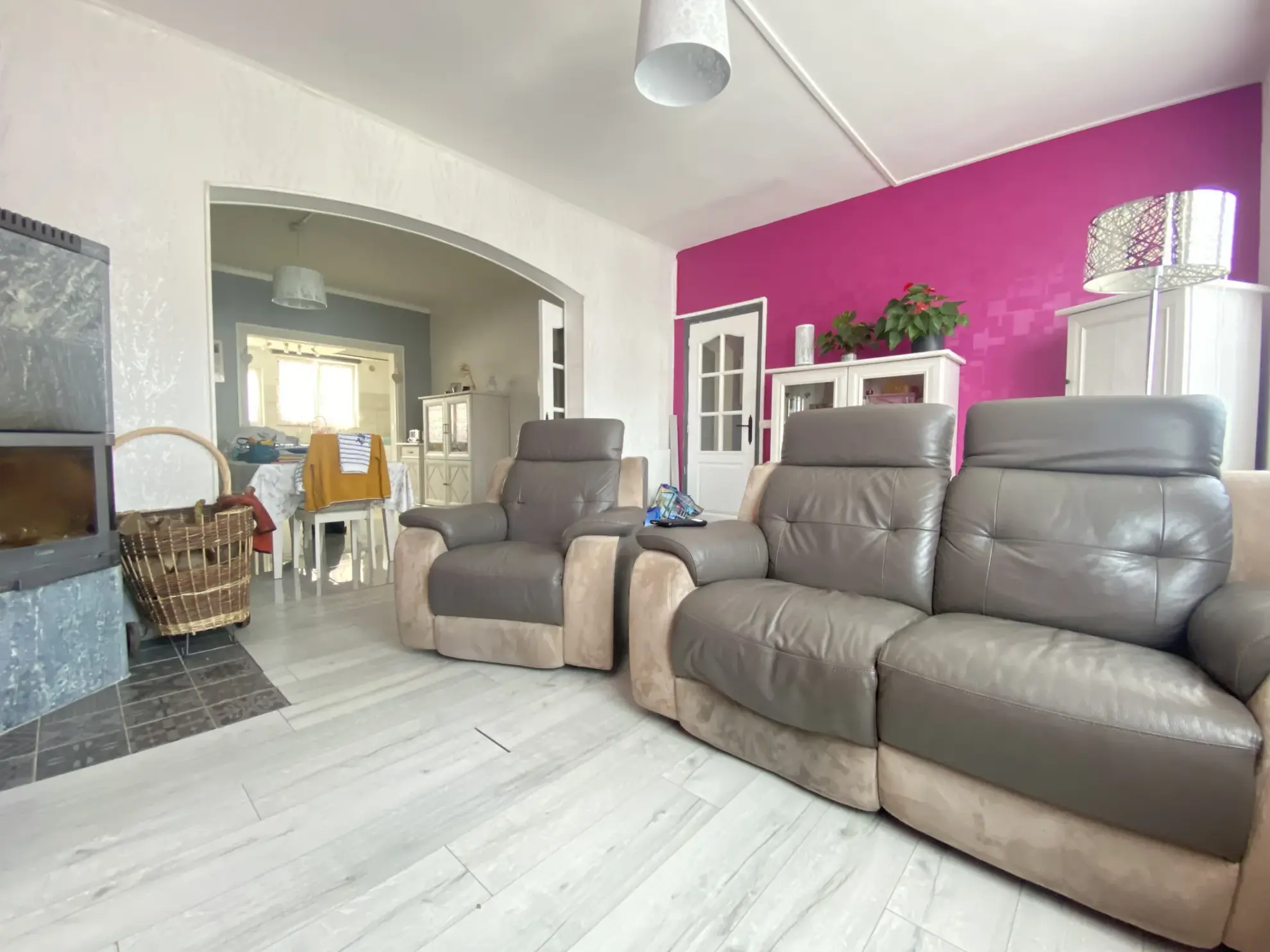 Maison de ville 4 chambres avec jardin et garage à Abbeville